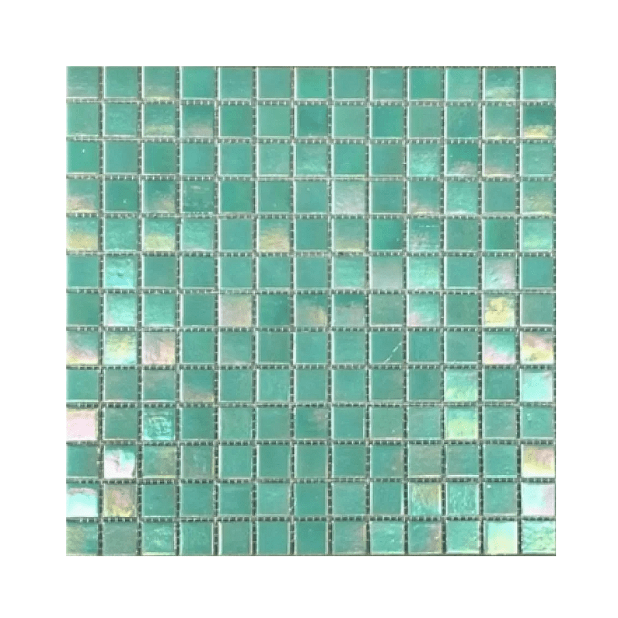 PLATINO coll. aguamarina 2,5x2,5x0,4 cm mozaik na mrežici