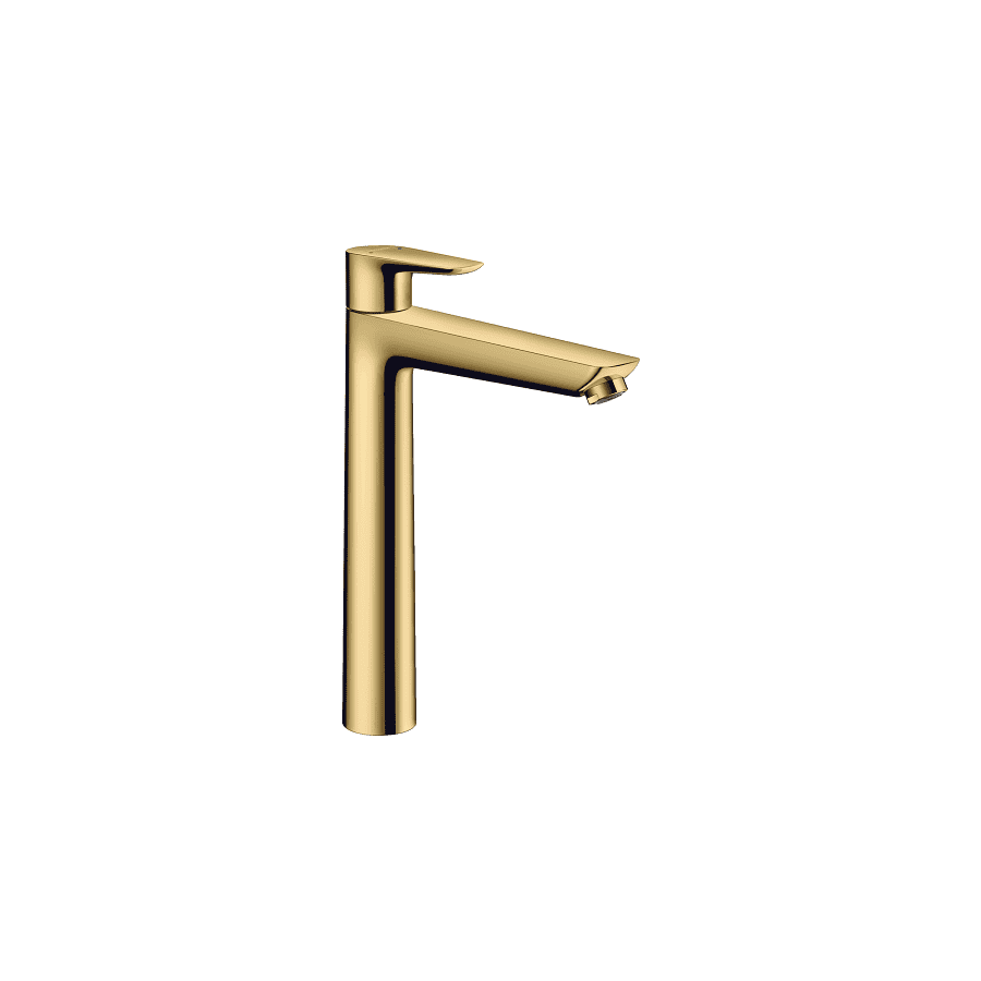 TALIS E 240  miješalica za umivaonik s podizačem, projekcija 183 mm, polished gold