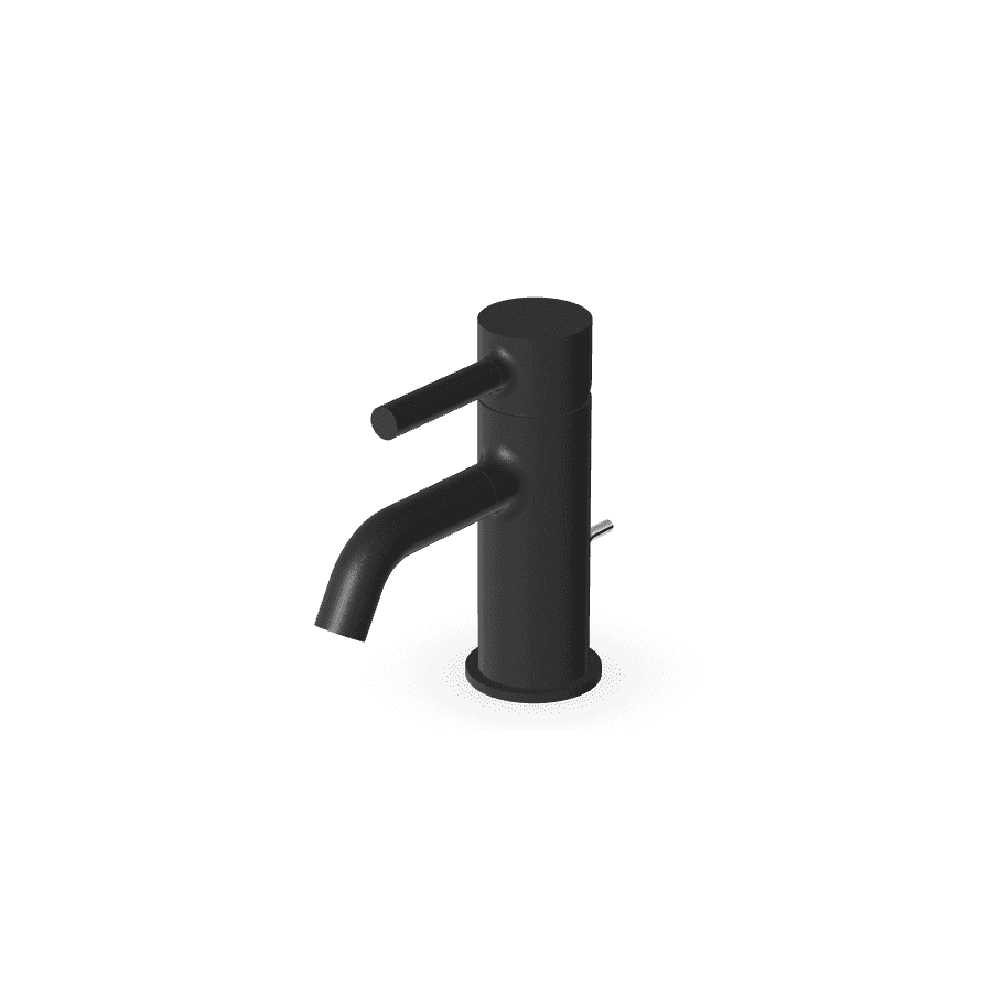 PAN; miješalica za umivaonik, s podizačem; crna mat