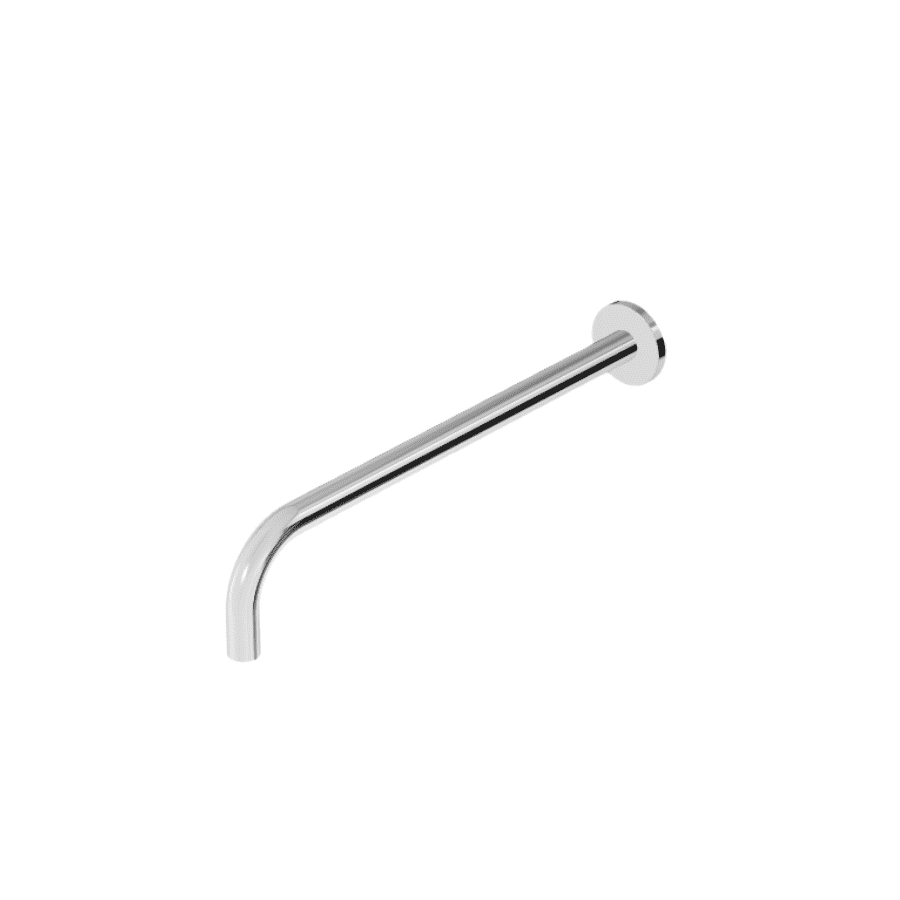 zidni držač kišnog tuša 35 cm; okrugla rozeta; krom