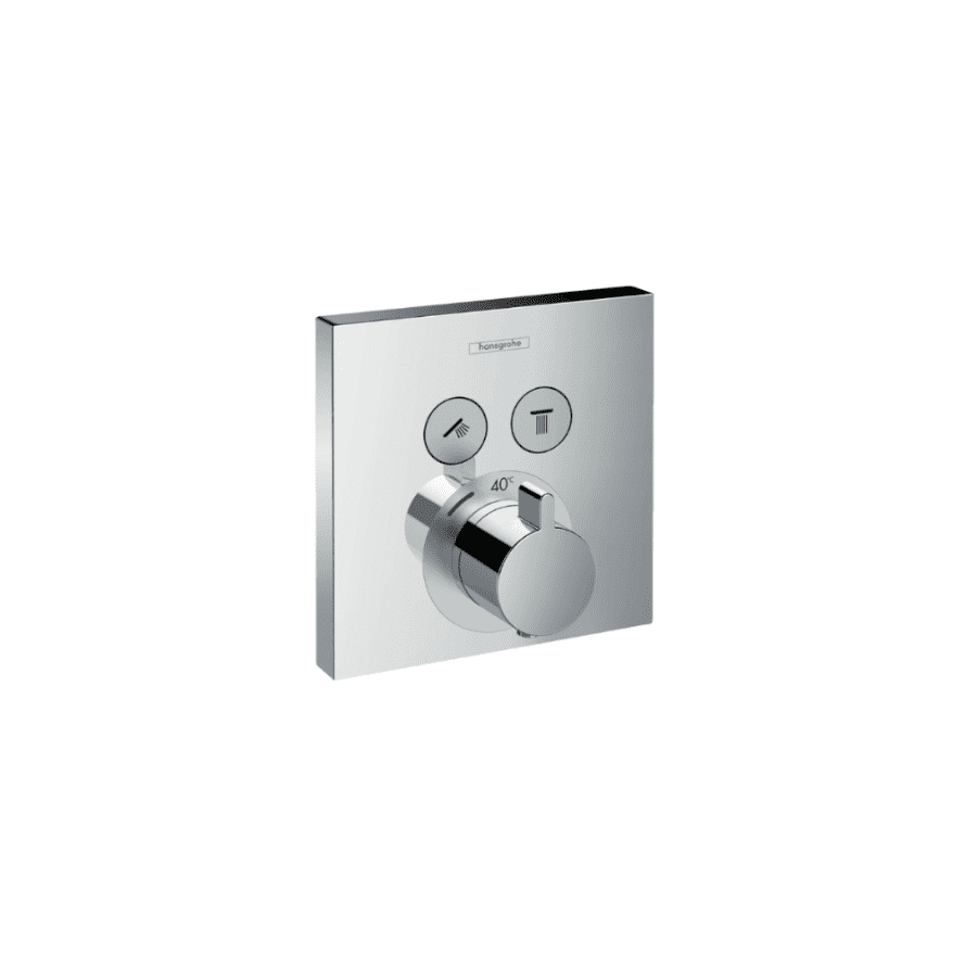 SHOWER SELECT  podžbukna termostatska miješalica, 2 funkcije, krom