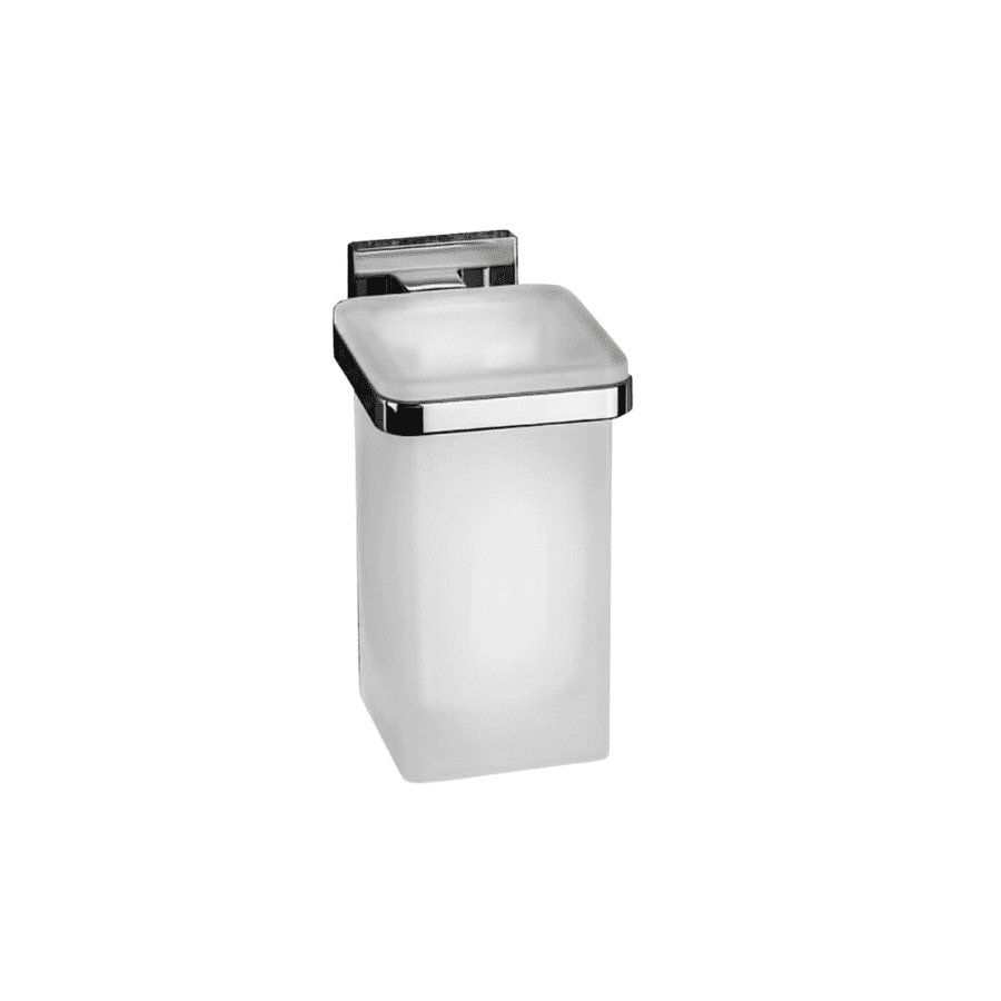 BASIC Q; zidni držač četkica; krom