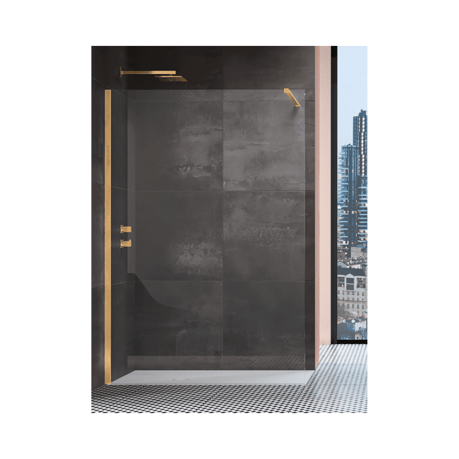 KOMPLET MOSCOVA tuš stijene 149-151 cm i 19-21 cm, h200 cm bronze