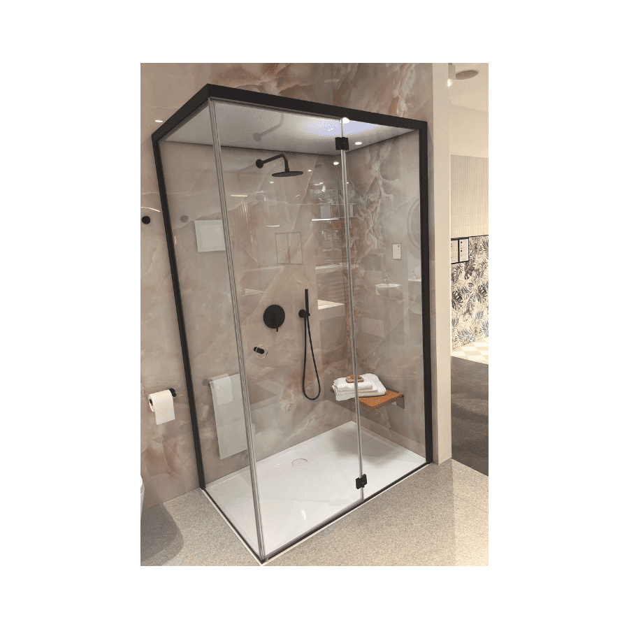 EFFEGIBI KOMPLET tuš kabina za parnu kupelj 140x90cm i tuš kada 140x90cm iz izložbe