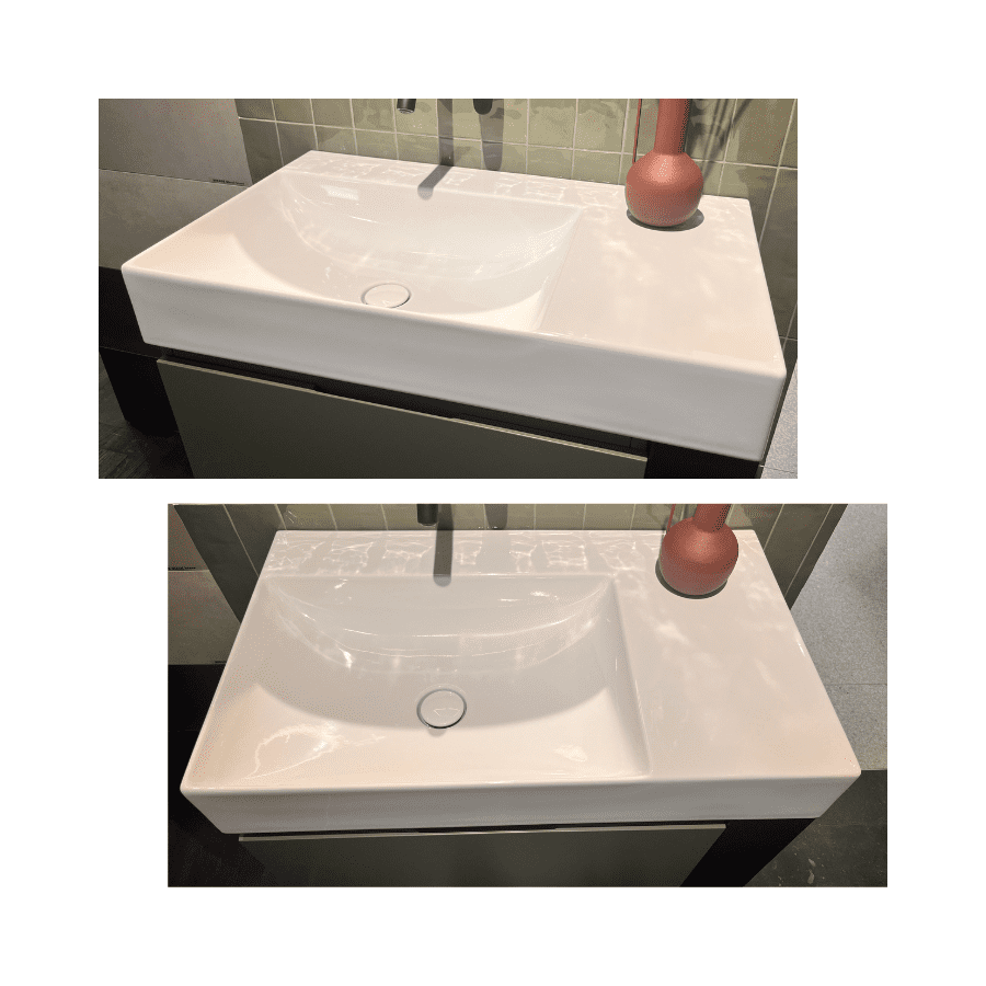 KOMPLET T-EDGE umivaonik 80 cm s piletom iz izložbe Zagreb