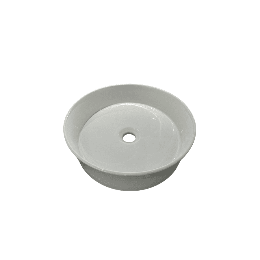 C_CODE; nasadni umivaonik fi 38,2xh11,5 cm; bijeli sjaj; iz izložbe Rijeka