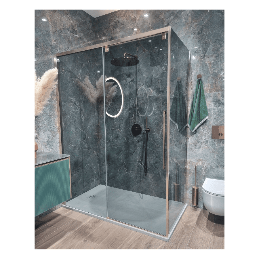 KOMPLET TUŠ KADA DOCCIAPIETRA I DUOMO KABINA; iz izložbe Rijeka