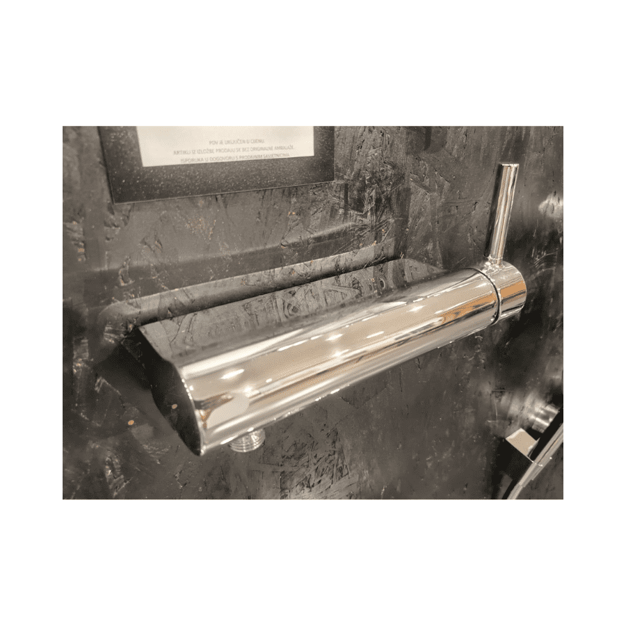 PAN; miješalica za tuš; krom; iz izložbe Split