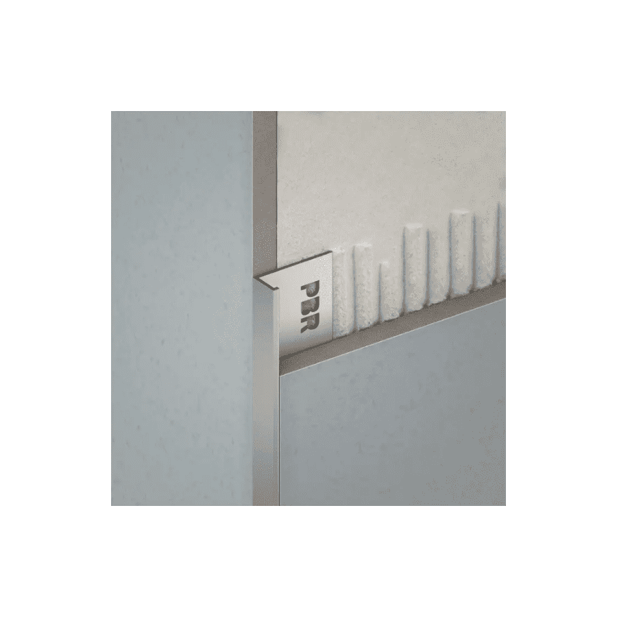 FEAL; PBR 2-2 aluminijski L profil 12 mm, 2,7 m; eloksiran na srebro