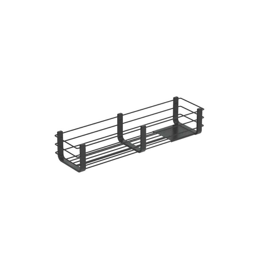 COMPLEMENTI; košarica 44x11 cm; crna mat