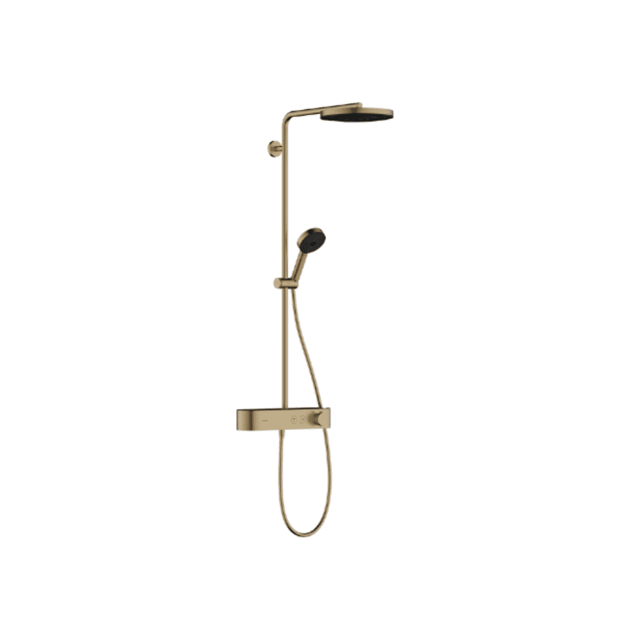PULSIFY S; Showerpipe 260 1jet 400 termostatski tuš set; brushed bronze