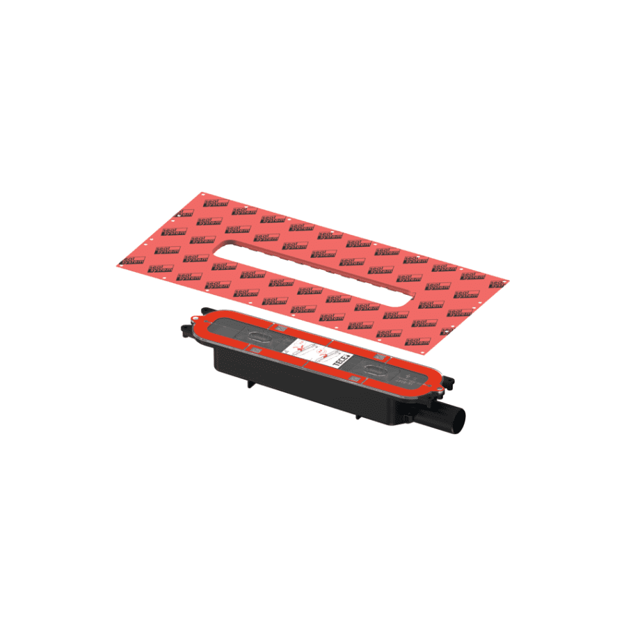 TECEdrainprofile; sifon; visina ugradnje 9,5 cm, DN50