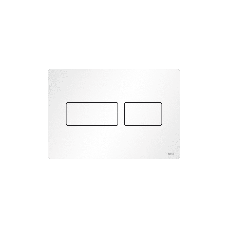 TECEsolid; dvokoličinska tipka; mat bijela