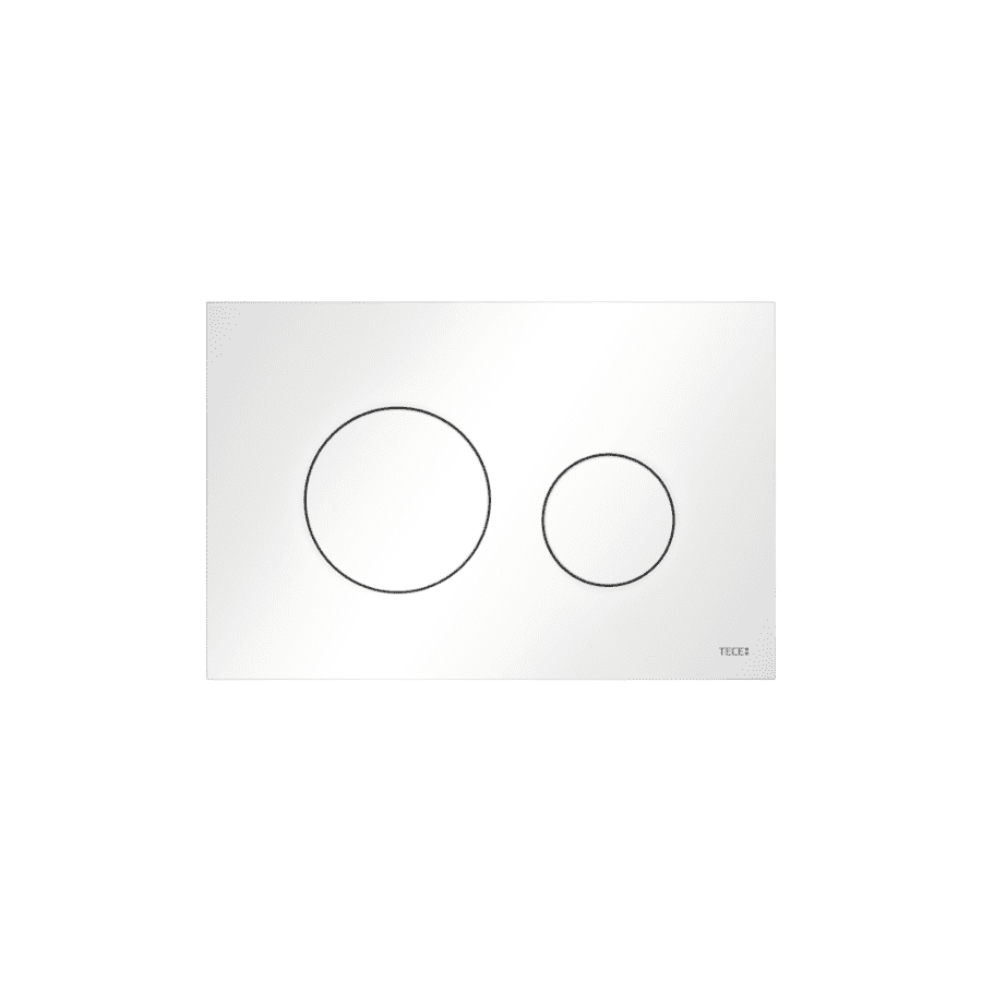 TECEloop; tipkalo za vodokotlić; plastika bijelo