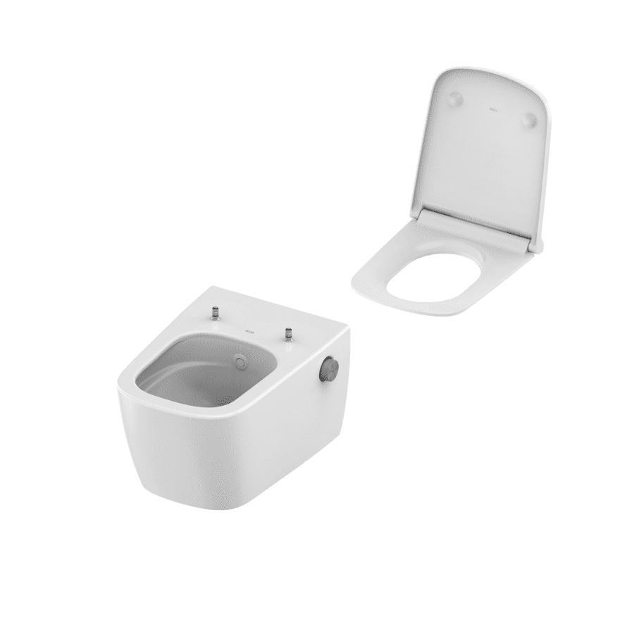TECEneo; set WC s funkcijom bidea 54x36 cm + WC daska