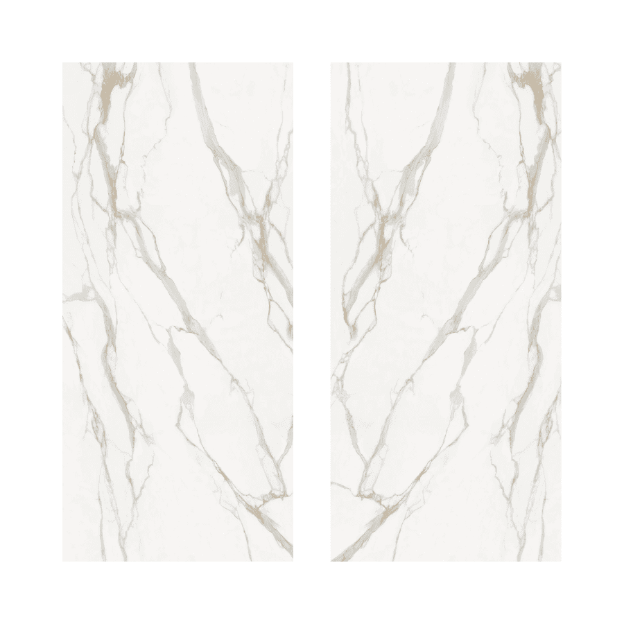 calacatta oro; 160x320x0,6 cm; mix lica A i B; SAT ploča