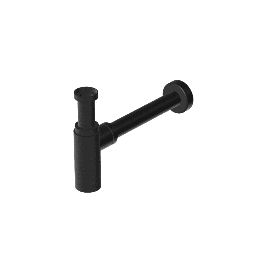 sifon za umivaonik; brushed total black PVD