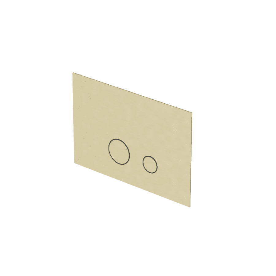 tipka za vodokotlić Geberit Sigma 8 i 12; brushed british gold PVD