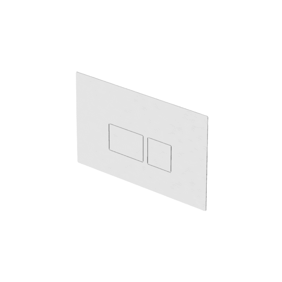 tipka za vodokotlić Geberit Sigma i Tece; pravokutne tipke brušeni inox