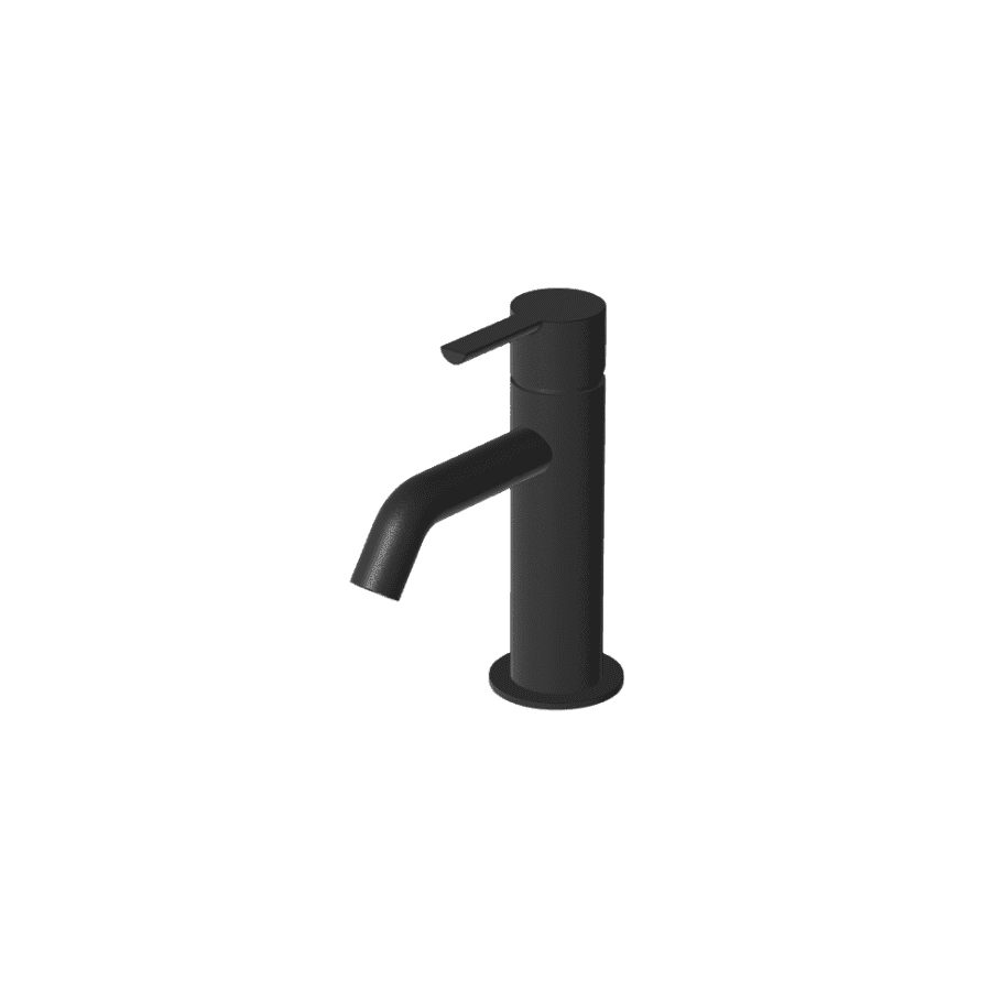 GILL; miješalica za umivaonik bez podizača, projekcija 107 mm; crna mat