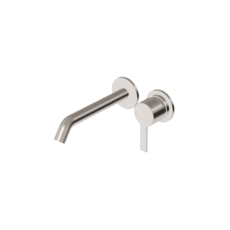 GILL; ugradna zidna miješalica za umivaonik 17,5 cm; brushed nickel