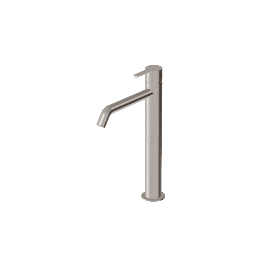 GILL; miješalica za umivaonik visoka, projekcija 173 mm, bez podizača; brushed nickel