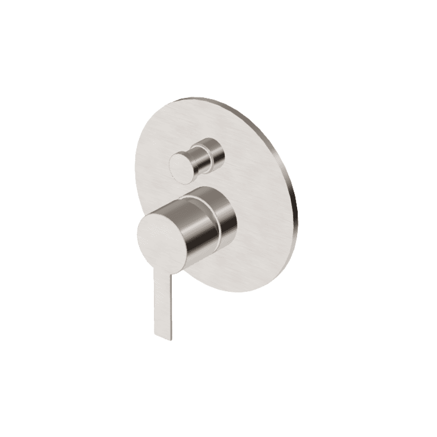 GILL; ugradna miješalica za tuš fi 14 cm, s diverterom; brushed nickel