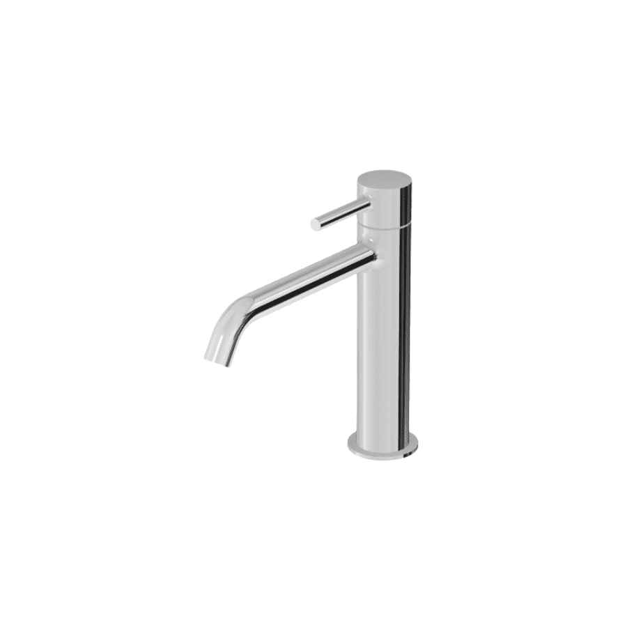 PAN S; produljena miješalica za umivaonik proj.18,4 cm, bez podizača; krom