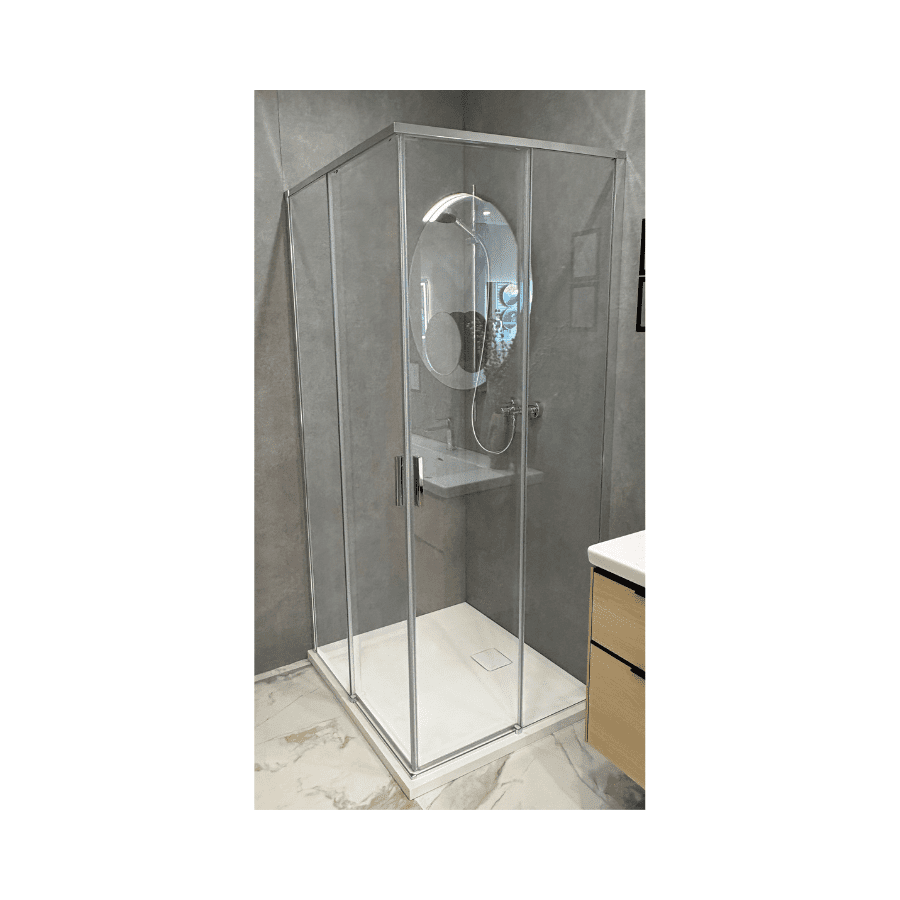 KOMPLET STONE DELUXE 7200; tuš kada 90x90 cm i kabina; iz izložbe Split